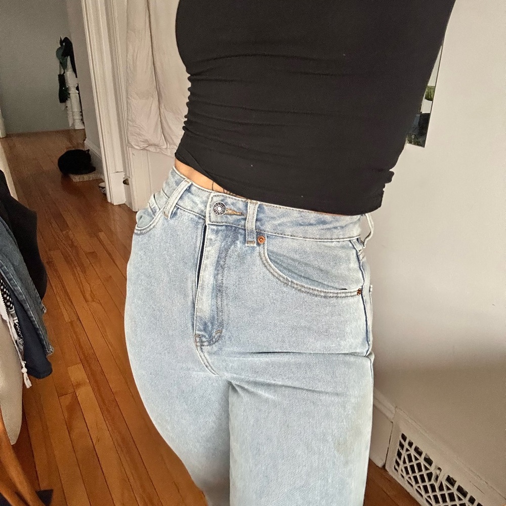 Light Blue Motel Rocks Jeans - Picture 2 of 3